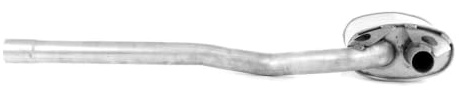 WALKER 21485 Mittelschalldämpfer ohne Anbauteile Kompatibel mit AUDI A4 Limousine 8D2, B5 8D0253409AK