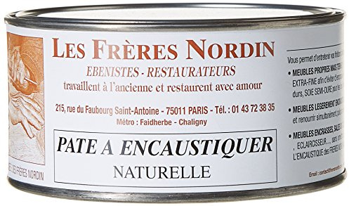 Les Frères Nordin 416135 Pâte à encaustiquer Naturelle