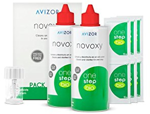 Avizor One Step Contact Lens Solution (3 Months Supply) 2x350ml and 90 Tablets by One Step