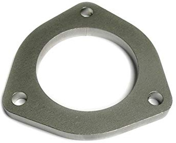 63,5mm Kat Flansch 2,5 Zoll Auspuff Verbinder Edelstahl 16V G60 VR6 Turbo Verbindungsflansch 3 Loch KAT Flansch für Katalysator