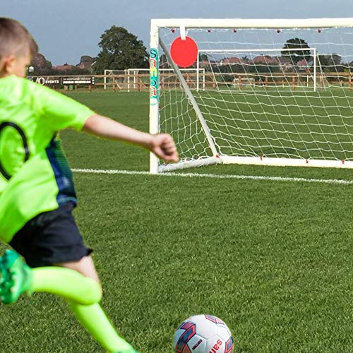 The Soccer Store Football Goal Shooting Target (Pack of 2) - Top Bins Training Equipment for Football Goals 24cm