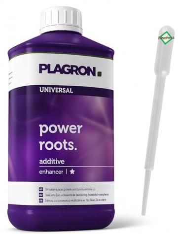 Weedness Plagron Power Roots 1 Liter - Wurzelaktivator Wurzelkraft Wurzelhormon Wurzelpulver Grow Anbau Indoor Dünger Organischer