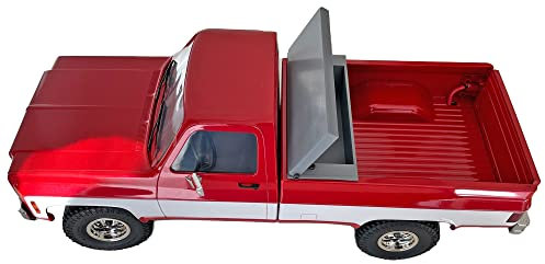 RCrabbit Toolbox Spare Battery Box Truck Bed Upgrade Parts for FCX18 K10 / EAZYRC Glacier RC Crawler（No Vehicles Included）