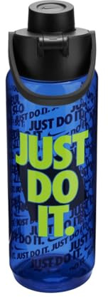 Nike Unisex – Erwachsene TR Renew Recharge Chug Bottle 24oz Graphic Trinkflasche, Game royal/Black/Volt, 709ml