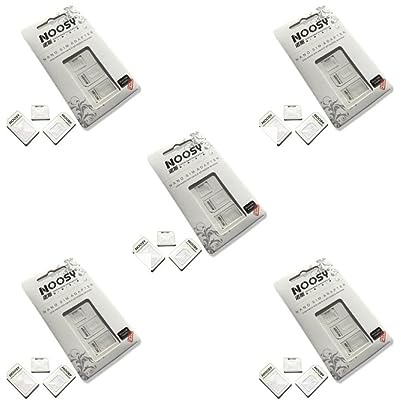 5 set Micro Standardadapter Nano Sim-kort till adapteromvandlare