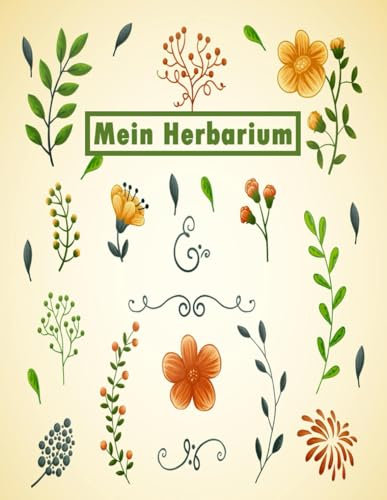 Mein Herbarium: Großes Buch zur Pflanzenaufbewahrung
