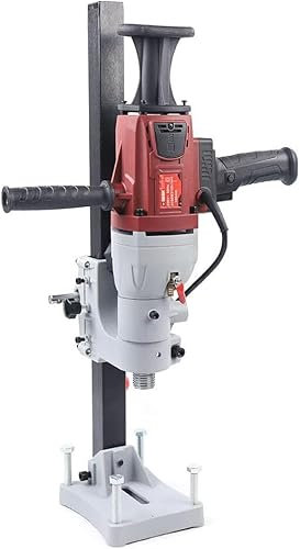 Kernbohrmaschine Kernbohrgerät Magnetbohrmaschine 2200W Kernbohrgerät Nass Trocken Diamantbohrer 180mm, 1200RPM, Höhenverstellbar