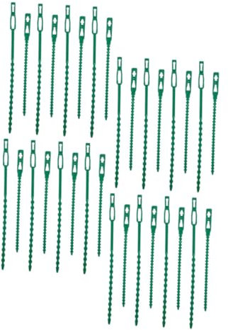 IWOWHERO 200stücke Pflanzenbinder Für Garten Flexible Blumenbefestigung Wiederverwendbare Gartengurte Zum Sichern Von Obst Und Gemüse Leicht Zu Knoten Verarbeiten