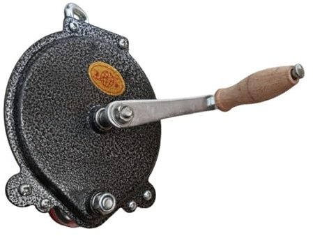 LOVIVER Hand Cranking Grinding Machine Hand Crank, Versatile Polishing Tool Knives Sharpener for Axe, Chisels Metal Workpiece