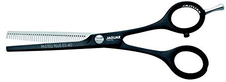 Jaguar Ciseaux Cheveux Pastel Plus Es 40 Noir 3053-2,lava, offset, Effilierschere