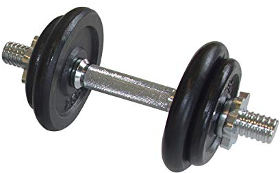 Schildkröt Kurz-Hantelset, 10,0 kg im ABS-Kunststoffkoffer, 960012