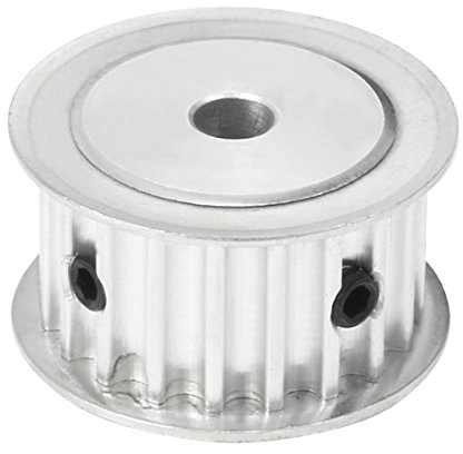 sourcingmap Aluminum 20 Teeth 6mm Bore 5mm Pitch Timing Belt Pulley for 15mm Belt