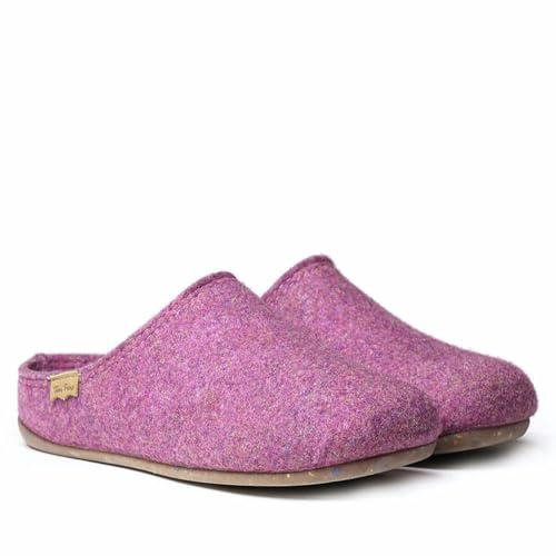 TONI PONS MONA-FR - Chaussons de maison femme en feutre recyclé.