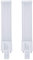 YinzPlus Pack de 2 G23 LED Bombilla 6,5 Pulgadas Ra 90 6W Blanco Cálido 3000K 600 Lúmenes Enchufar 2 Clavija PL Lámpara Compacta Tubo Luz