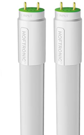 HOFTRONIC - T8 G13 Tube LED 150cm - 24 Watt 3840 Lumen (160lm/W) - Super efficace - 6000K Blanc Froid - Remplace le tube fluorescent 128W (128W/860) - Sans Scintillement - Tube Neon