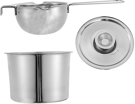 Garneck Universal-schokoladenschmelztopf Fondue-set Aus Edelstahl Für Den Heimgebrauch Leicht Zu Tragen