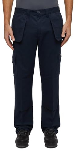Dickies Arbetsbyxor med fickor Holster, mörk marinblå, 38