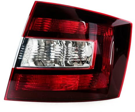 Generisch Auto-Rücklichtbaugruppen Rücklicht Abdeckung Für Skoda Spaceback 2014-2019 Auto Schwanz Fahren Bremse Rücklicht Warnung Für Signal Bremsleuchte Keine birne(Black Right)