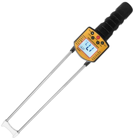 Sonda para humedad en heno Pantalla, multifunción y alta precisión | Analizador De Humedad De Heno Y Paja en césped, alfalfa, paja, heno, forraje, cultivo, granja y