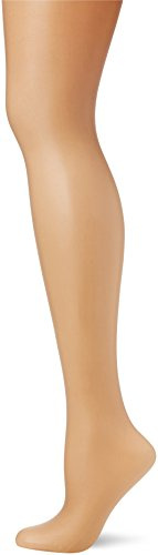 Pretty Polly damers nylonstrumpor 10d glansiga strumpbyxor, beige (solrosa), L UK, Beige (solrose), L