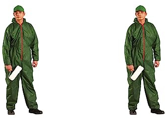 Reis KOM Maleranzug | Ganzkörperanzug | Overall | Schutzanzug | Lackieranzug | Grün | XXXL Größe