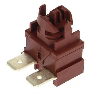 Interruptor de pulsador unipolar para lavavajillas Ariston C00140607 Indesit