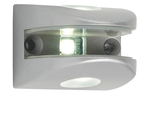 Shine shelf clip light for glass shelves (cool/daylight white, aluminium, LED, 12v, 1.5w, DRIVER REQUIRED)