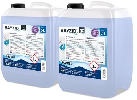 Höfer Chemie 2 x 5 L Pool Wintermittel | BAYZID Winterfit Überwinterungskonzentrat für Schwimmbad und Pool von Höfer Chemie