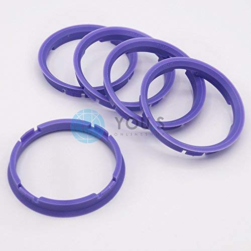 5 x ZENTRIERRINGE DISTANZRING für ALUFELGEN FZ53 73,0-66,1 mm CMS, DBV, Proline Wheels, Schmidt Revolution
