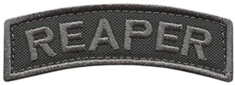 Reaper Schulterabzeichen Abzeichen US Army Taktische Morale Hook Patch