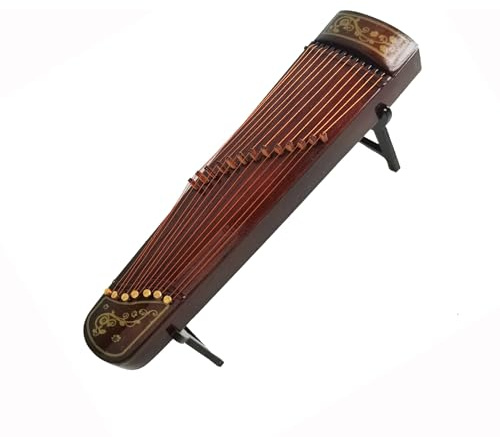 Ornamente für Musikinstrumente Simulation Mini Musikinstrument Modell Mini Guzheng Modell Guzheng String Ornamente Hackbrett Kreativität