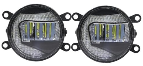 Lámpara Antiniebla para Master II 1998-2002 2003 2004 2005 2006 2007 2008 2009 2010 Proyector LED H11 Derecho + Izquierdo Luz Antiniebla Luz Circulación Diurna DRL 12 V Delantera Faro Coche