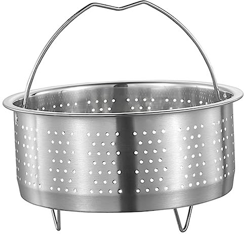 Zerodeko Vaporera De Arroz De Acero Inoxidable Cocinar Verduras Vaporera Asa Para Albóndigas Para Olla Arrocera