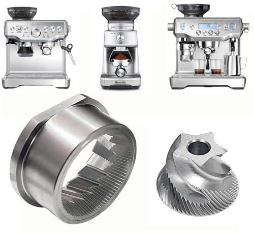 Konisk slipmaskin burr set ersättning kompatibel med Breville espressomaskiner kaffekvarn burr (re 1926 PDC)