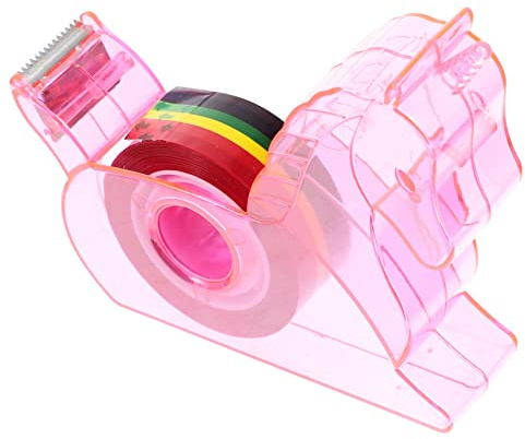 MINAOLULUS Klebebandabroller Einhorn Rosa Mit Langlebigem Material Für Schule Und Büro Praktischer Klebebandschneider Für Geschenkverpackungen Und Bastelprojekte