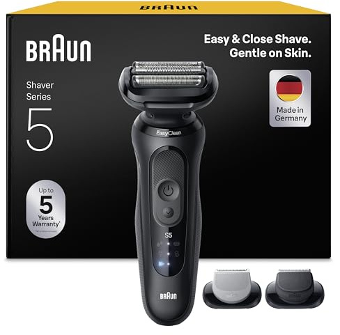 Braun Series 5 Afeitadora Eléctrica Hombre, 52-N1650SI, Negro