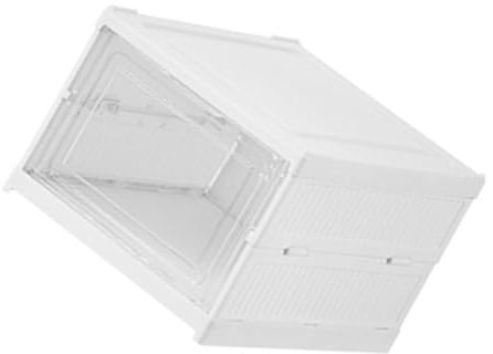 Xuancai Scatola per scarpe pieghevole con finestra trasparente salvaspazio organizer per calzature pratico contenitore per la casa