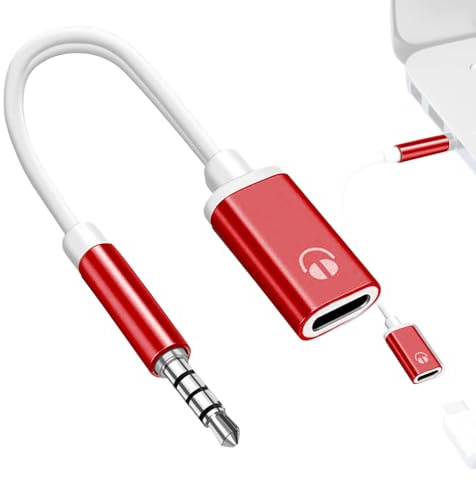 Sucritude Câble USB C 3,5mm Jack, Cable Jack Adaptateur Casque, mâle 3,5 mm verss type C femelle, Câble Auxiliaire 3,5 Mm Mâle Ver S TypeC Femelle Pour Casque
