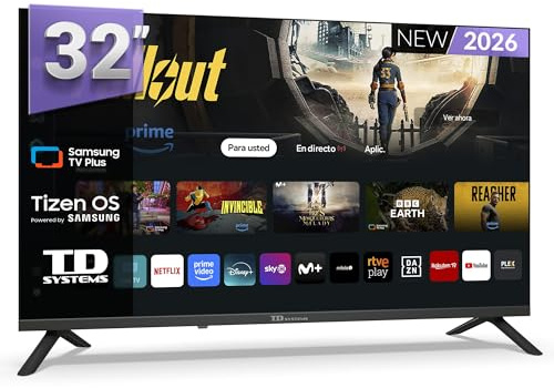 TD Systems - Gama Completa de televisores y Smart TV Test 1 (1, Smart TV QLED, 32)