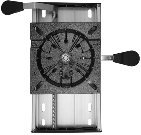 Waterside Bootssitz Adapter Drehteller – Schiebefunktion & Drehplatte für Bootssitz – 27 Arretierungsmöglichkeiten – Sitzverstellung Links/Rechts & 360° Drehung – Robustes Bootszubehör