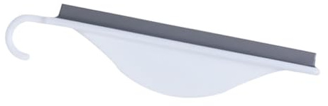 Angoily Window Squeegee Silicone Mirror Screen Wiper 7.87 Inch for Bathroom Shower Glass and Car Windshield