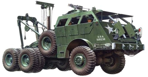 Tamiya 35244 - Maqueta Para Montar Militar Camión Grua de Recuperación de Tanques M26 Escala 1/35