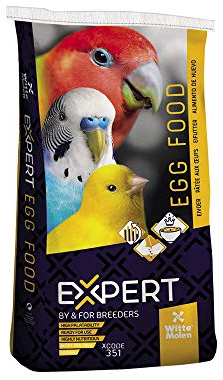 Witte Molen Eifutter für Vögel feucht gelb 20 kg, 1er Pack (1 x 20 kg)