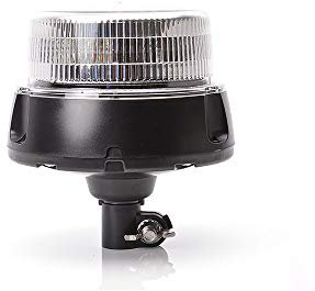 LED-MARTIN R65 Design Rundumleuchte BRILAR - Doppelblitz - klar/gelb - DIN