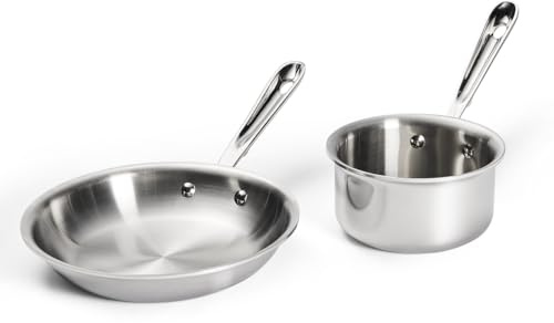 All-Clad Kitchen Helper Bratpfanne, 20,3 cm und 1,5 l, Stahl