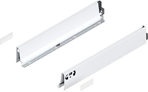 Blum Tandembox antaro M Schubladenschienen-Set | 1 Paar, 30kg 270mm | Vollauszug Blumotion, seidenweiß