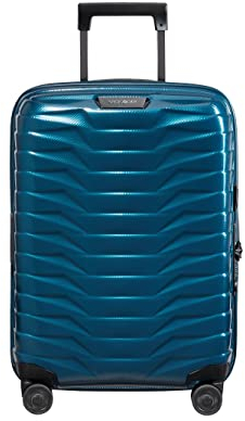 Trolley Rigido 55cm 4 Ruote Cabina Espandibile | Samsonite Proxis | CW6001-Petrol Blue