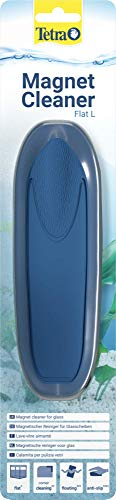 Tetra Magnet Cleaner Flat L - Magnetischer Scheibenreiniger für das Aquarium, Scheibenmagnet für eine schnelle und einfache Reinigung von Aquarien mit bis zu 10 mm Glasstärke