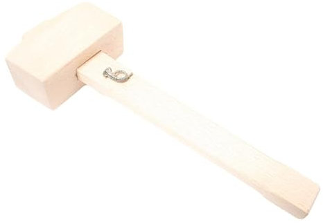 Round Horn Mallet Wooden Hammer Father's Day Gift Tool Personalised Mallet Free Engraving 304