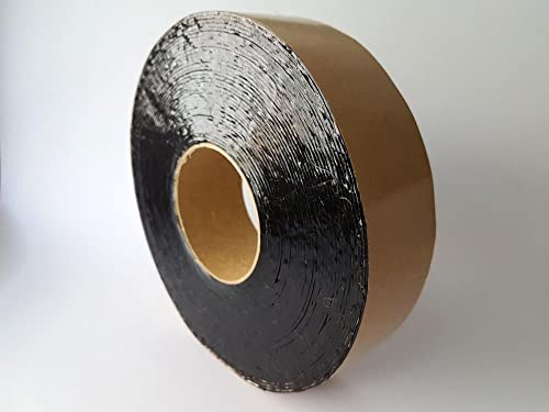 Bitumen Reparatur Klebeband Abdichtband Reparaturband Farbe Schwarz 50 mm - Rolle 15 Meter